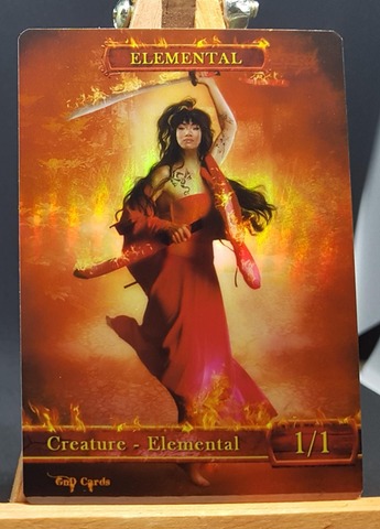 Foil Red Elemental #02 (1/1)
